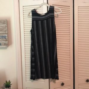 Striped loft dress